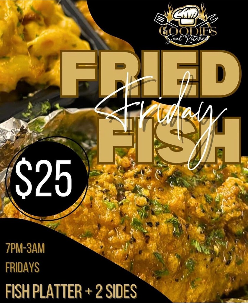 Fish Friday fried fish platter with golden seasoned crust